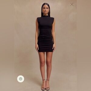 NWT Meshki Elliot High Neck Sleeveless Mini